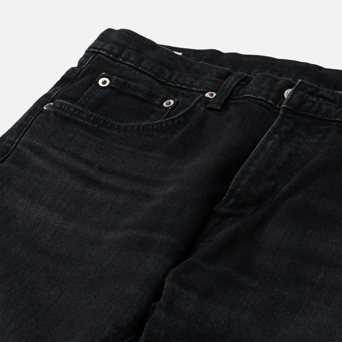 Edwin Мужские джинсы Slim Tapered Kaihara Organic Stretch Black Denim