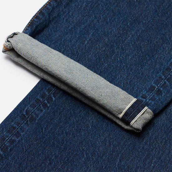 Мужские джинсы Edwin Loose Straight Kaihara Indigo Blue x White Selvage 11 Oz Blue Dark Used