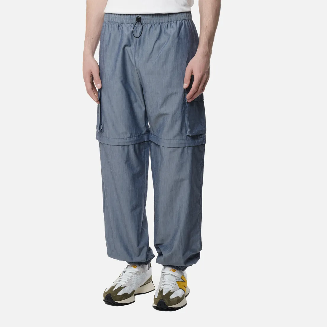 Edwin Мужские брюки Parachute Plain Chambray