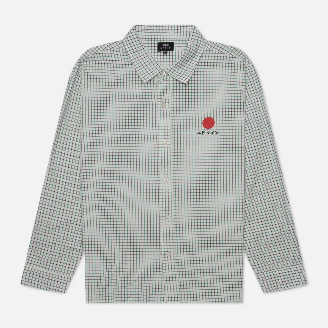 Edwin Мужская рубашка Red Dot Light Flannel
