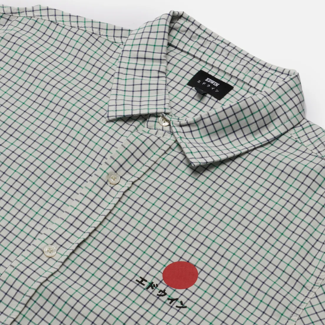 Edwin Мужская рубашка Red Dot Light Flannel