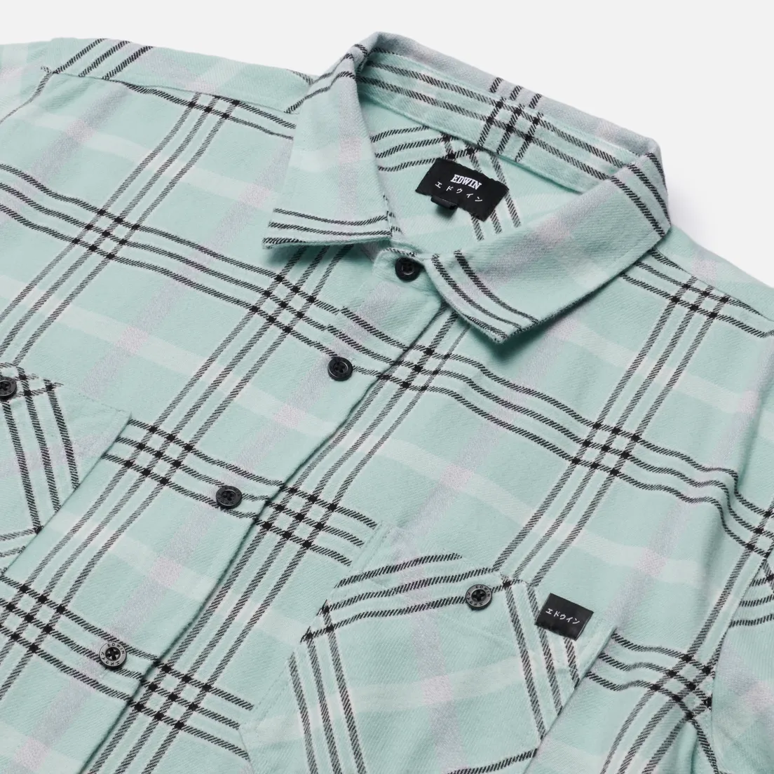 Edwin Мужская рубашка Labour Mid Flannel Brushed Cotton
