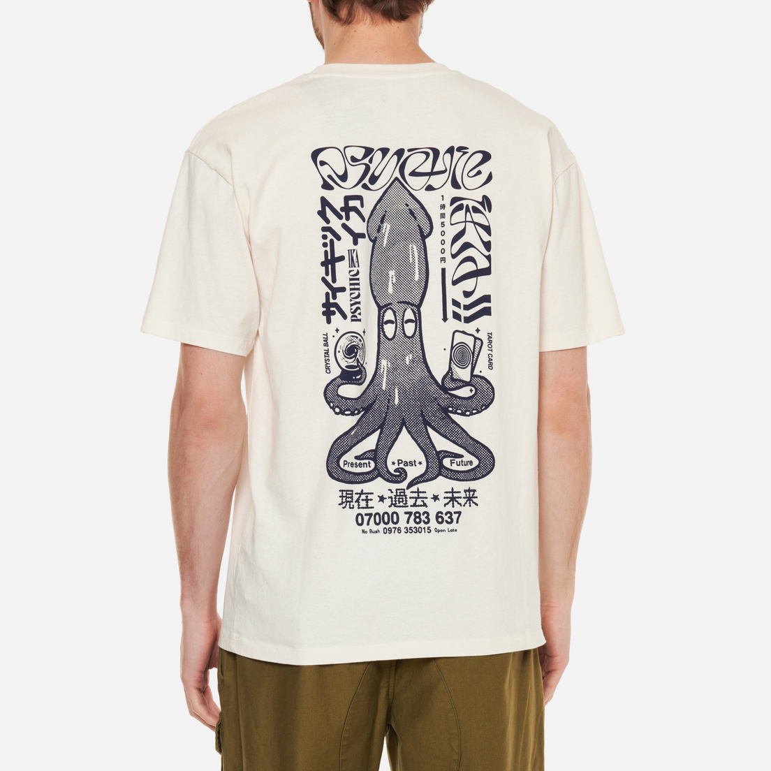 Edwin Мужская футболка Psychic Ika