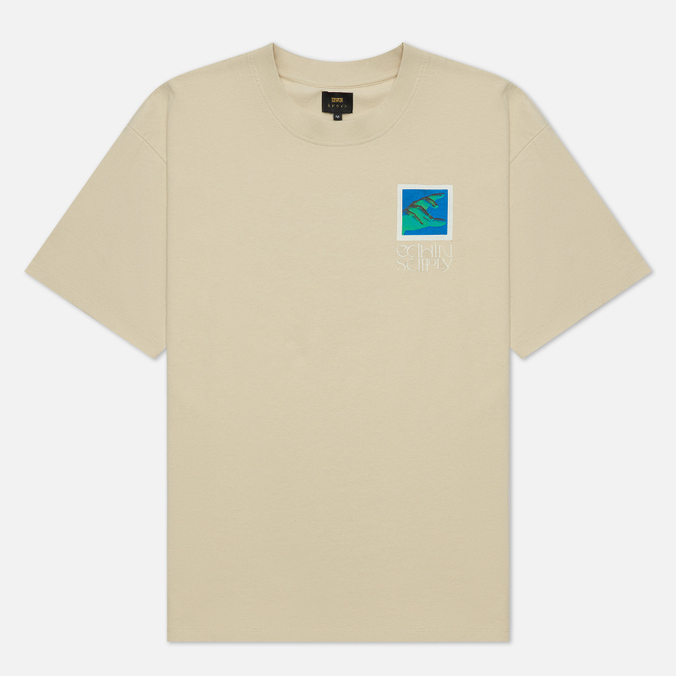 Мужская футболка Edwin, цвет бежевый, размер XXL I030384.0DS.67 Holy Shrooms - фото 1