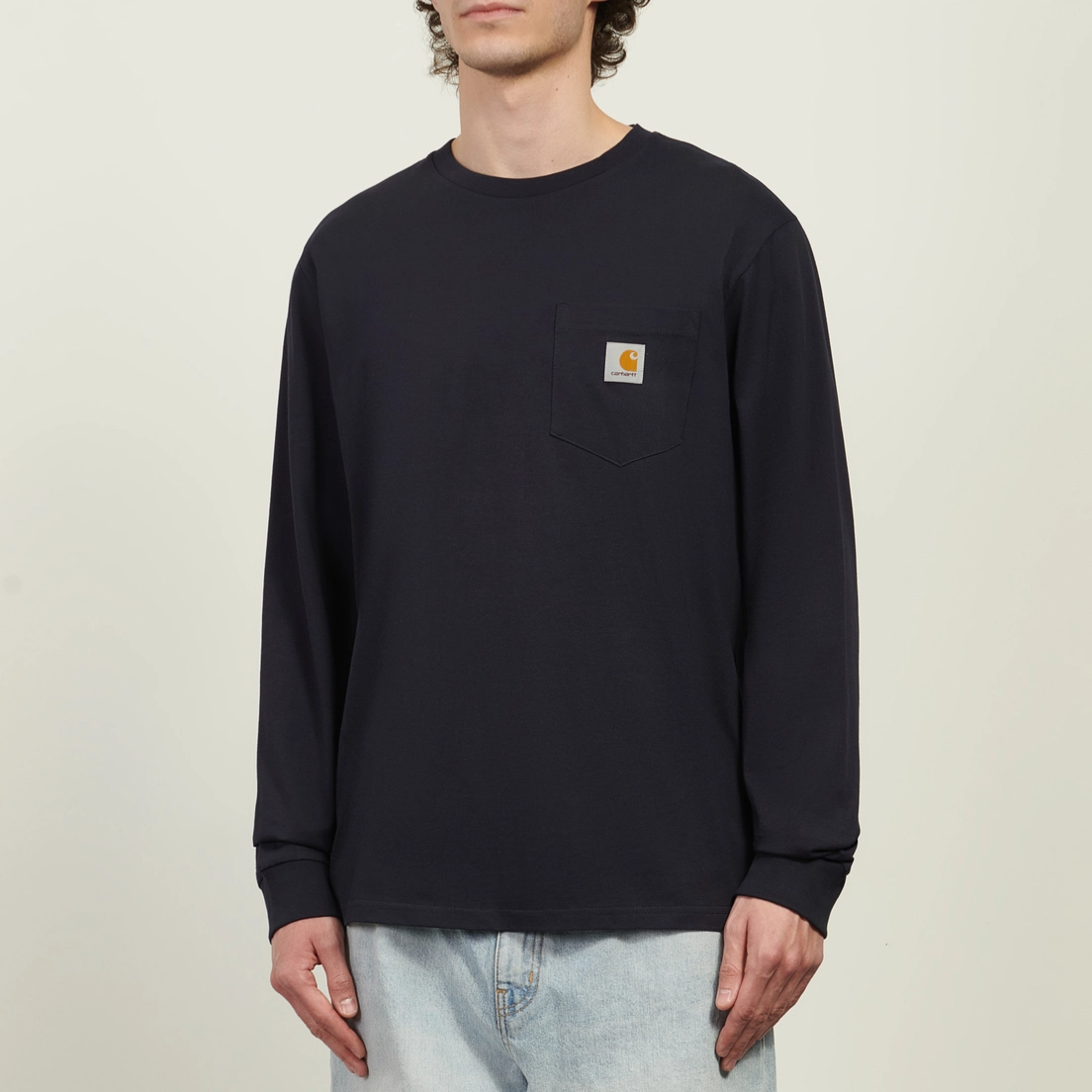 Carhartt WIP Мужской лонгслив Pocket Logo