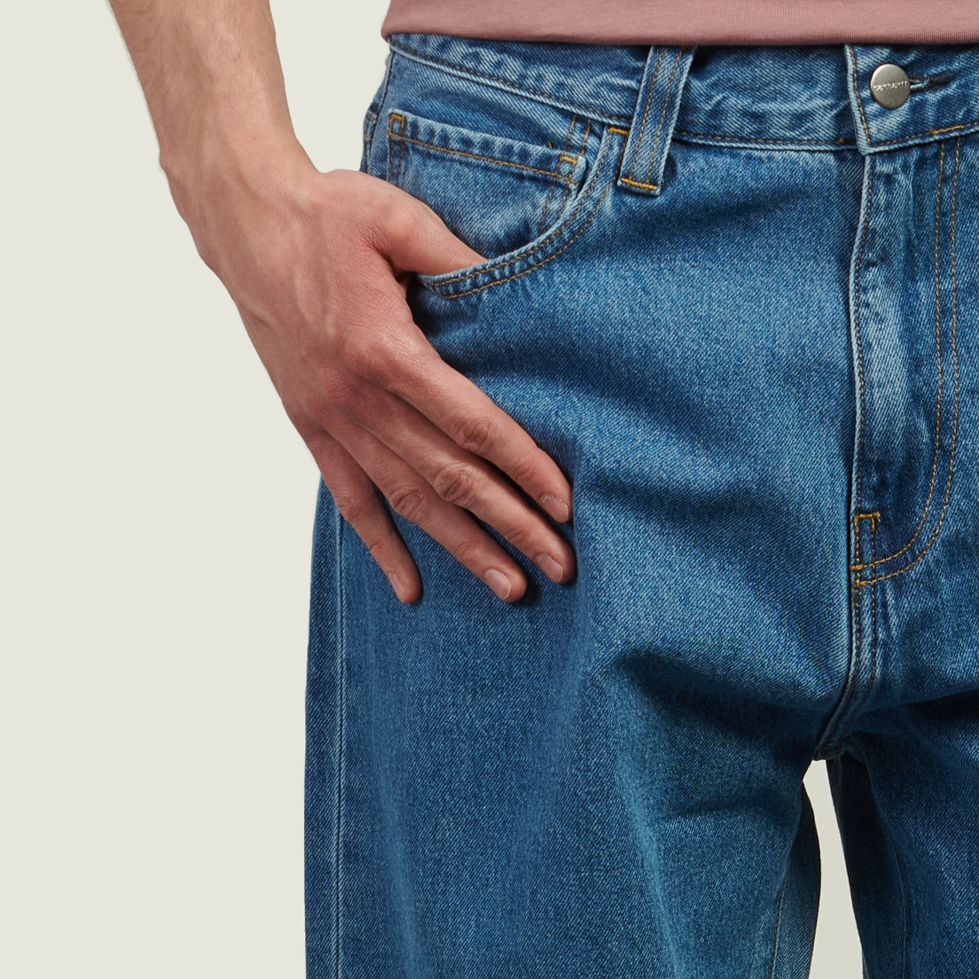 Carhartt WIP Мужские джинсы Landon Robertson Denim 12 Oz