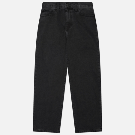 Мужские джинсы Carhartt WIP Landon Robertson Denim 12 Oz, цвет чёрный, размер 32