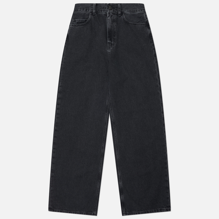 Женские джинсы Carhartt WIP W' Jane Fairfield Denim 11 Oz, цвет чёрный, размер 27