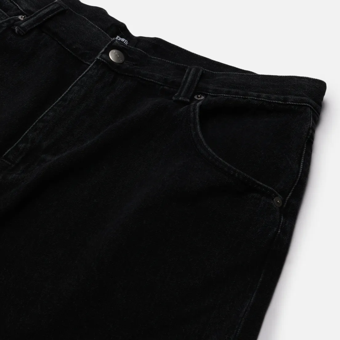Edwin Мужские джинсы Tyrell Pembroke Black Denim 13.56 Oz