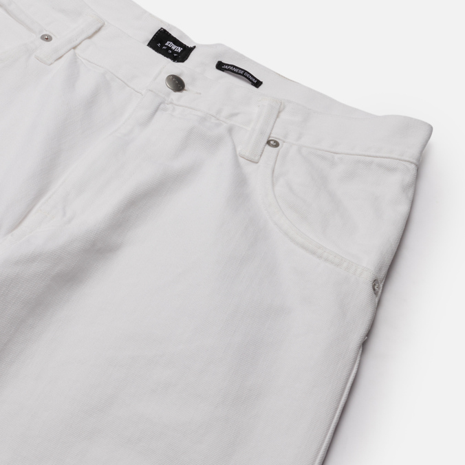 Мужские джинсы Edwin, цвет белый, размер 34 I030530.02.GD Tyrell Masami-Iro Red Selvage Denim 12 Oz - фото 2
