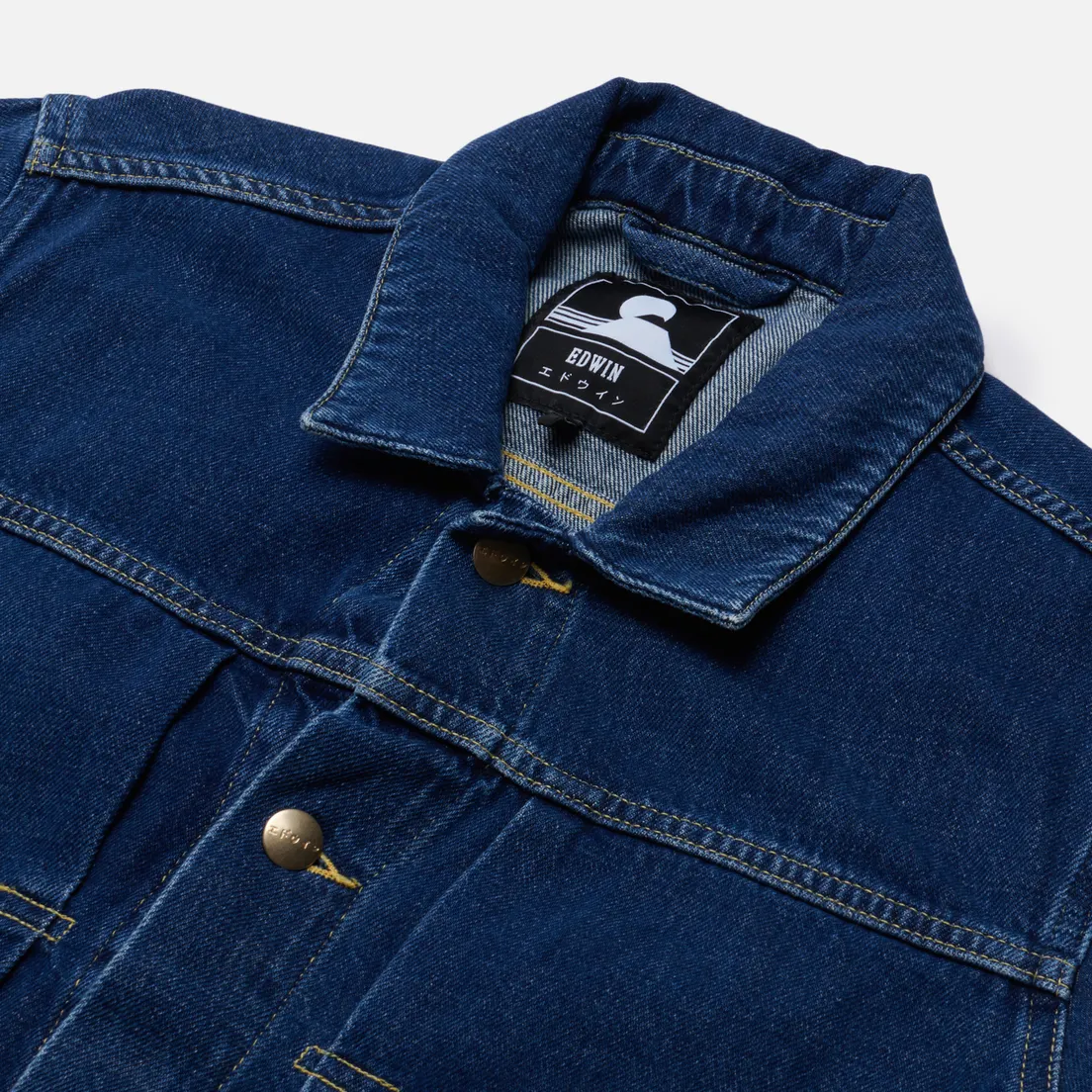 Edwin Мужская джинсовая куртка E-Classic Joaquin Blue Denim 12 Oz