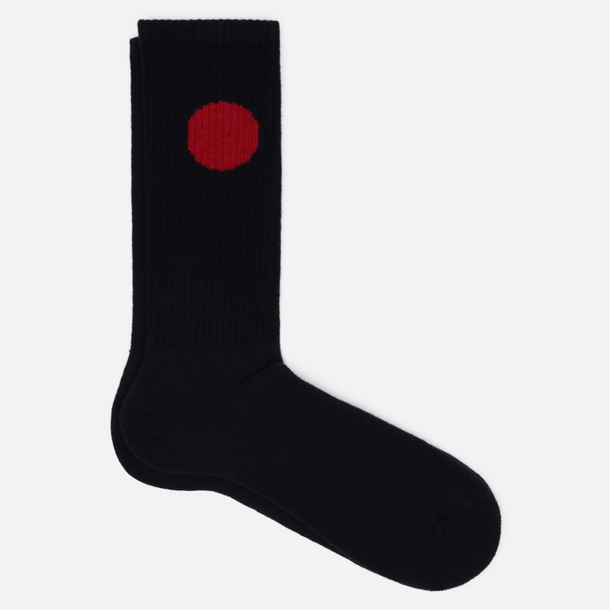 Носки Edwin, цвет чёрный, размер 41-46 I030554.89.00 x Democratique Socks Japanese Sun - фото 1