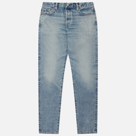 Мужские джинсы Edwin Regular Tapered Kaihara Dark Pure Indigo Rainbow Selvage 13.5 Oz, цвет голубой, размер 28/32