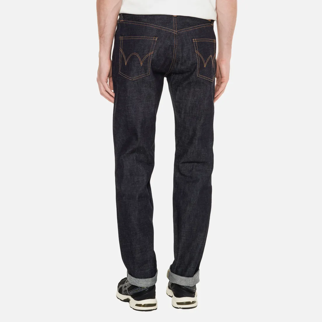 Edwin Мужские джинсы Regular Tapered Kaihara Dark Pure Indigo Rainbow Selvage 13.5 Oz