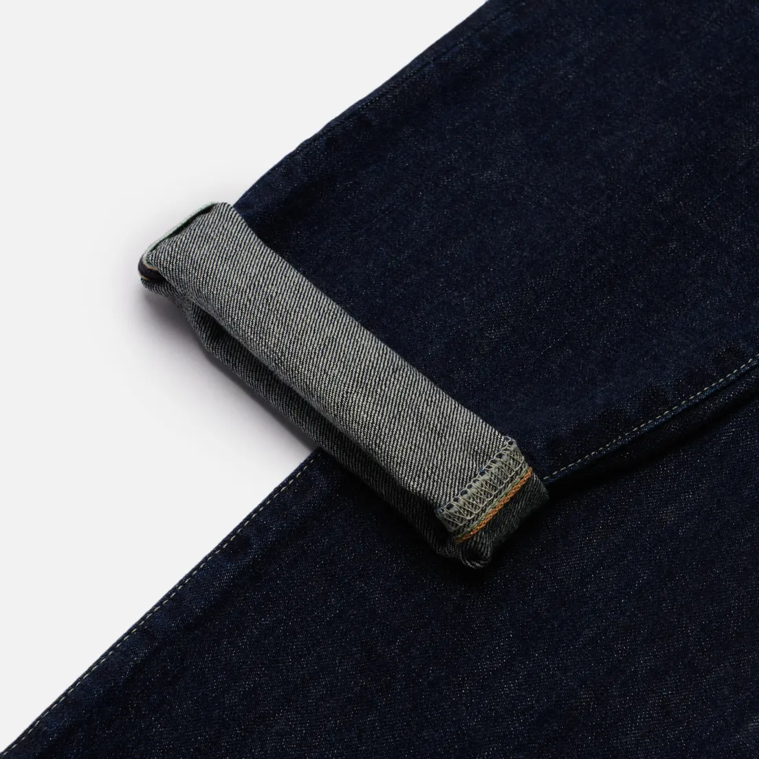 Edwin Мужские джинсы Regular Tapered Nihon Menpu Dark Pure Indigo Rainbow Selvage 13.5 Oz