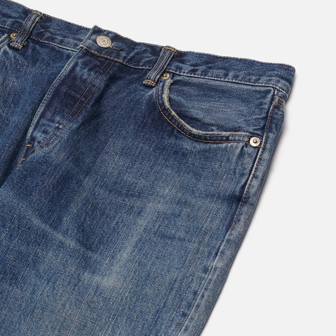 Edwin Мужские джинсы Regular Tapered Kurabo Recycle Denim Red Selvage 14 Oz