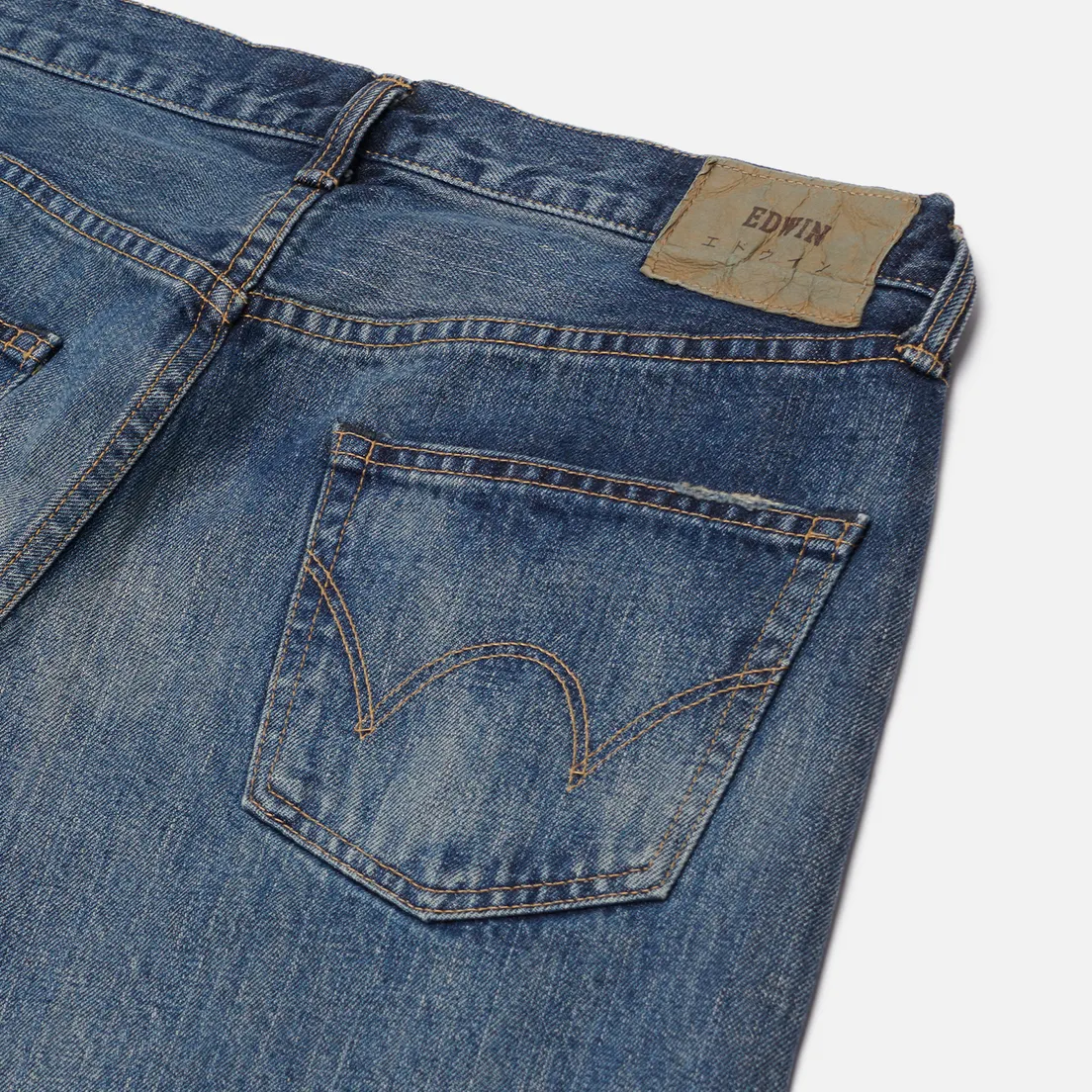 Edwin Мужские джинсы Regular Tapered Kurabo Recycle Denim Red Selvage 14 Oz