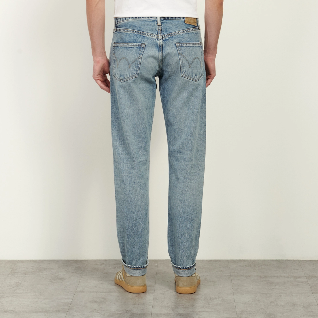 Edwin Мужские джинсы Regular Tapered Kurabo Recycle Denim Red Selvage 14 Oz