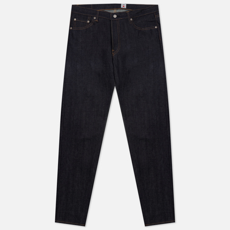 фото Мужские джинсы edwin regular tapered kurabo recycle denim red selvage 14 oz, цвет синий, размер 33/32