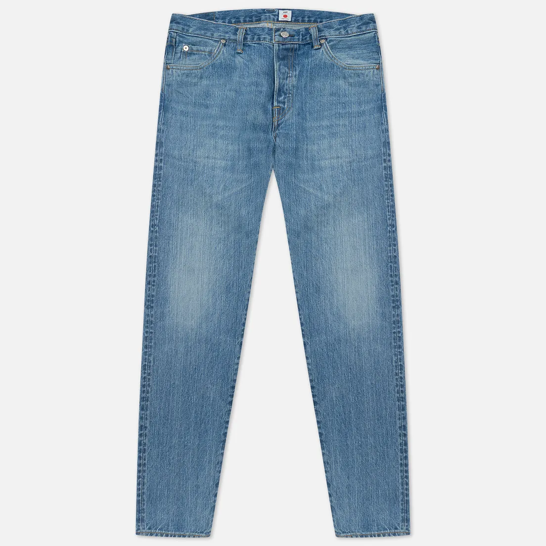 Edwin Мужские джинсы Regular Tapered Kurabo Recycle Denim Red Selvage 14 Oz