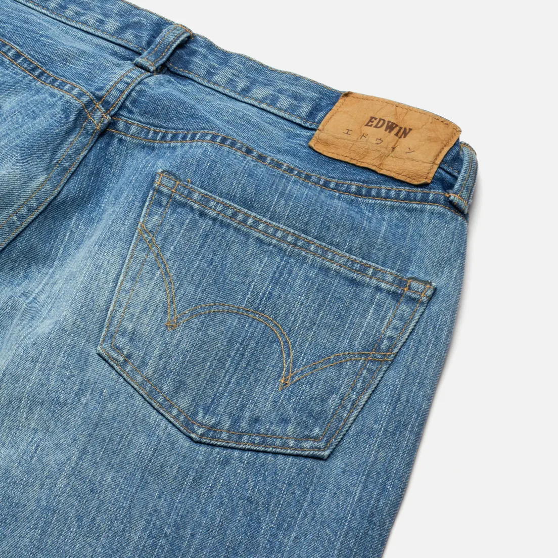 Edwin Мужские джинсы Regular Tapered Kurabo Recycle Denim Red Selvage 14 Oz