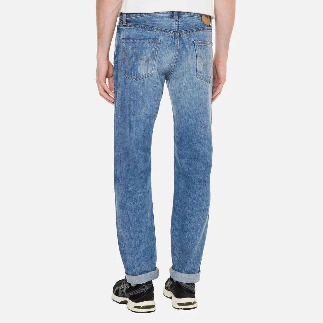 Edwin Мужские джинсы Regular Tapered Kurabo Recycle Denim Red Selvage 14 Oz