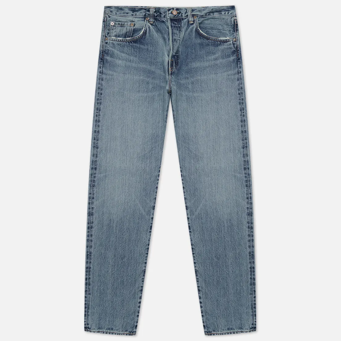 Edwin Мужские джинсы Regular Tapered Kurabo Recycle Denim Red Selvage 14 Oz