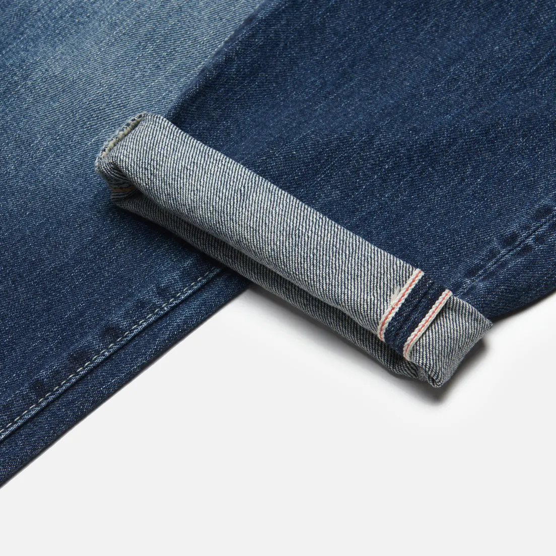 Edwin Мужские джинсы Regular Tapered Kurabo Recycle Denim Red Selvage 14 Oz