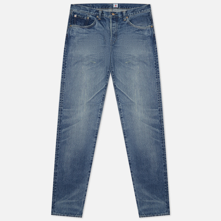 фото Мужские джинсы edwin regular tapered kurabo recycle denim red selvage 14 oz, цвет синий, размер 28/32