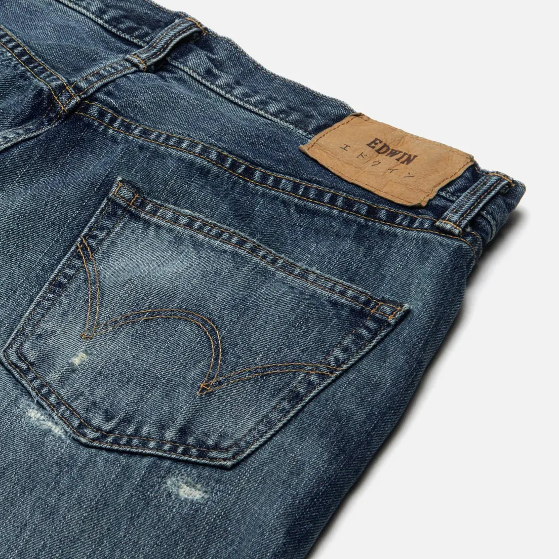 Edwin Мужские джинсы Regular Tapered Kurabo Recycle Denim Red Selvage 14 Oz