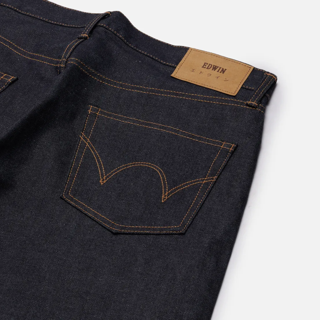Edwin Мужские джинсы Regular Tapered Kaihara Indigo Blue x White Selvage 11 Oz