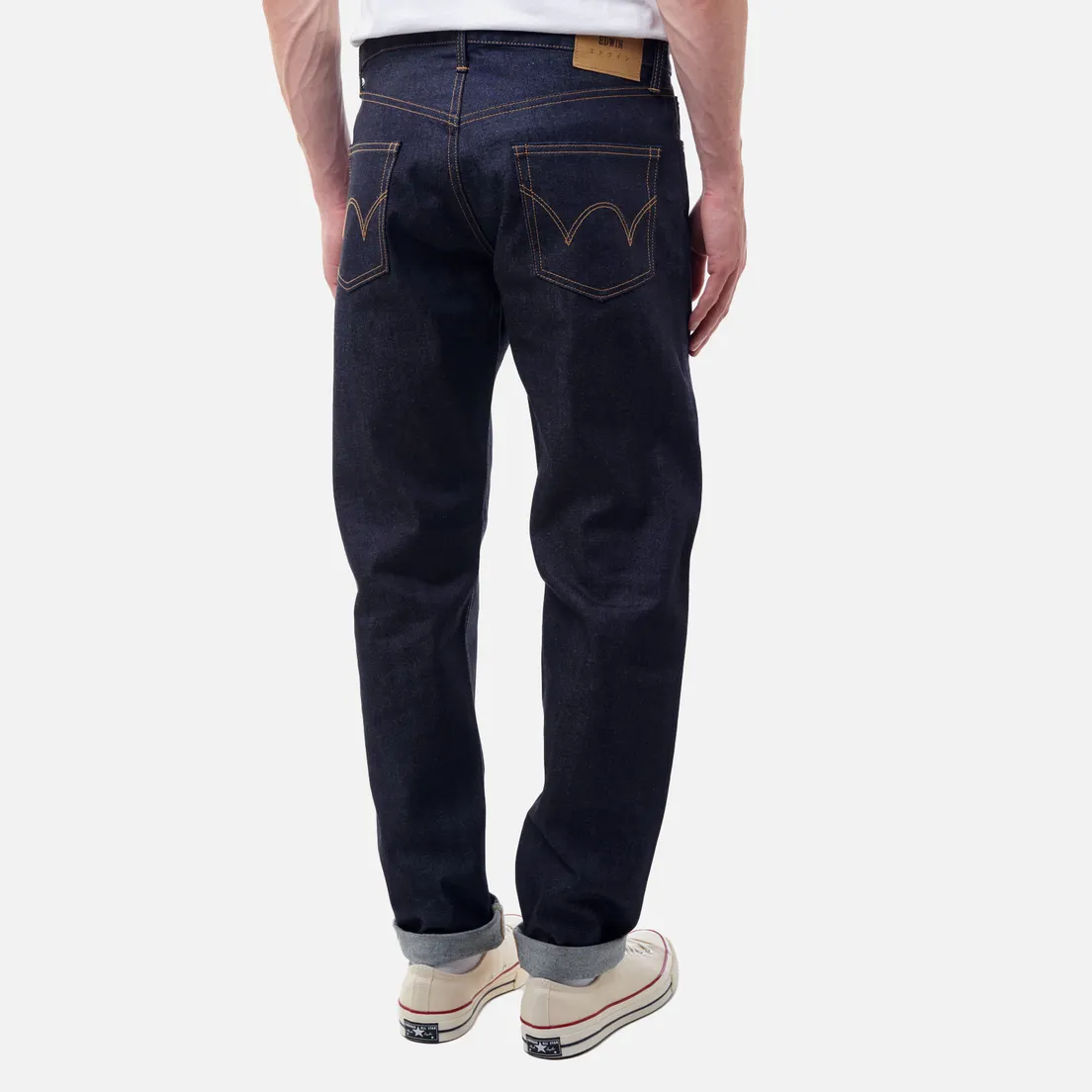 Edwin Мужские джинсы Regular Tapered Kaihara Indigo Blue x White Selvage 11 Oz