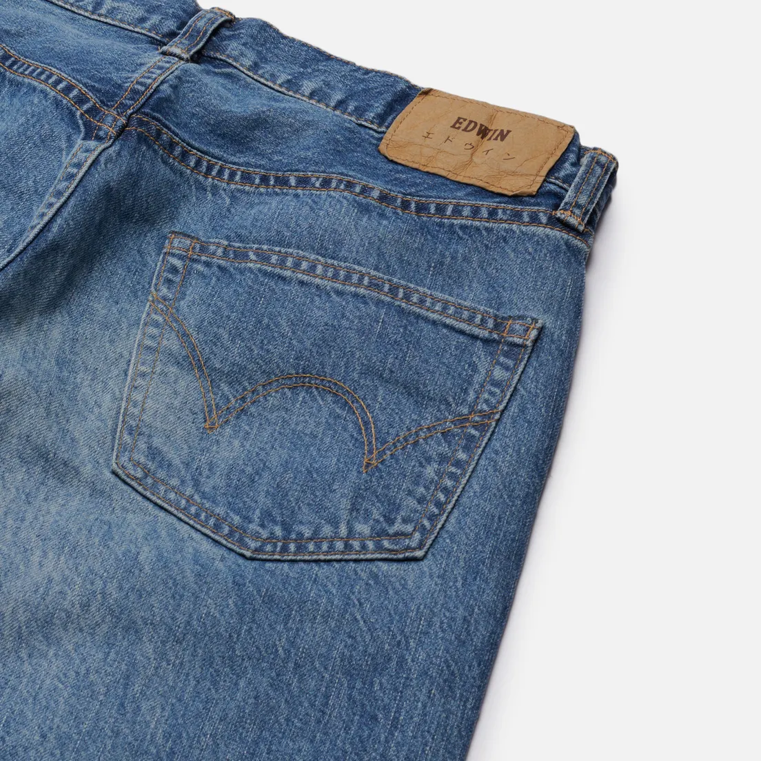 Edwin Мужские джинсы Regular Tapered Kaihara Indigo Blue x White Selvage 11 Oz