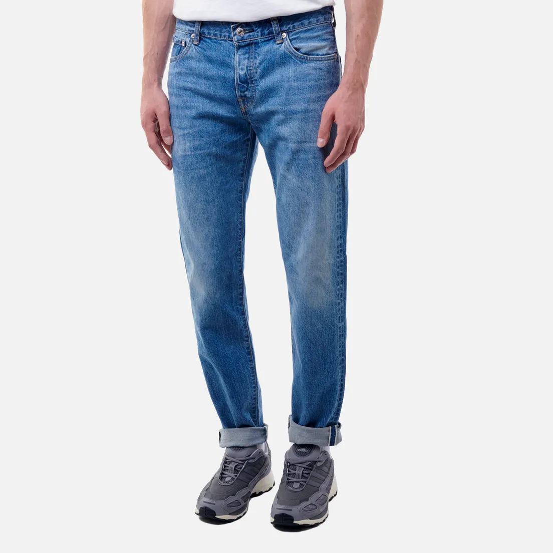 Edwin Мужские джинсы Regular Tapered Kaihara Indigo Blue x White Selvage 11 Oz