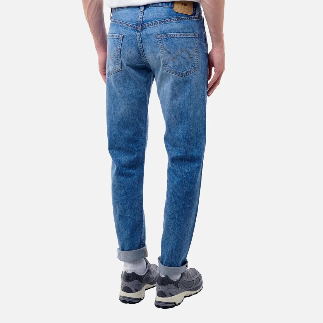 Edwin Мужские джинсы Regular Tapered Kaihara Indigo Blue x White Selvage 11 Oz