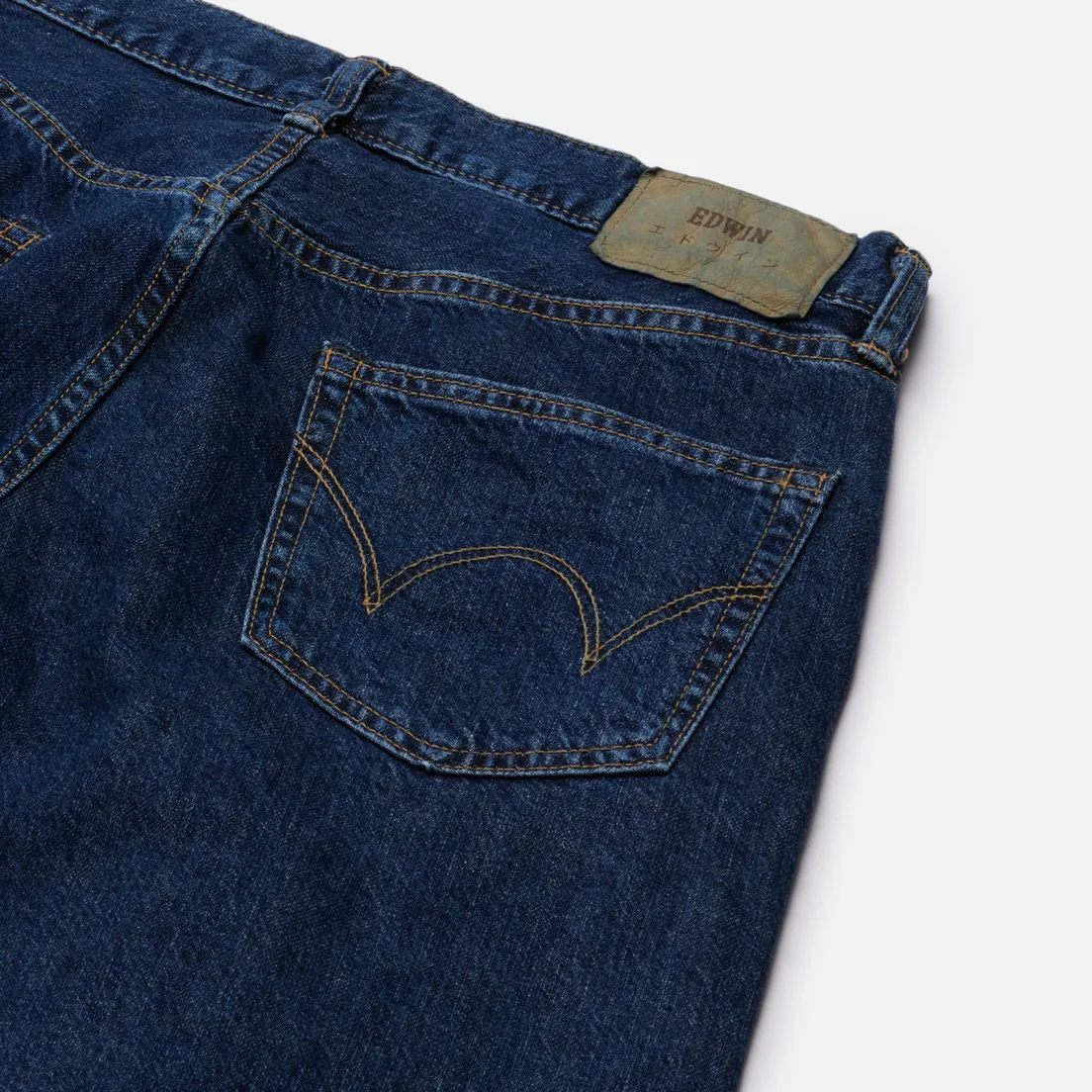 Edwin Мужские джинсы Regular Tapered Kaihara Indigo Blue x White Selvage 11 Oz