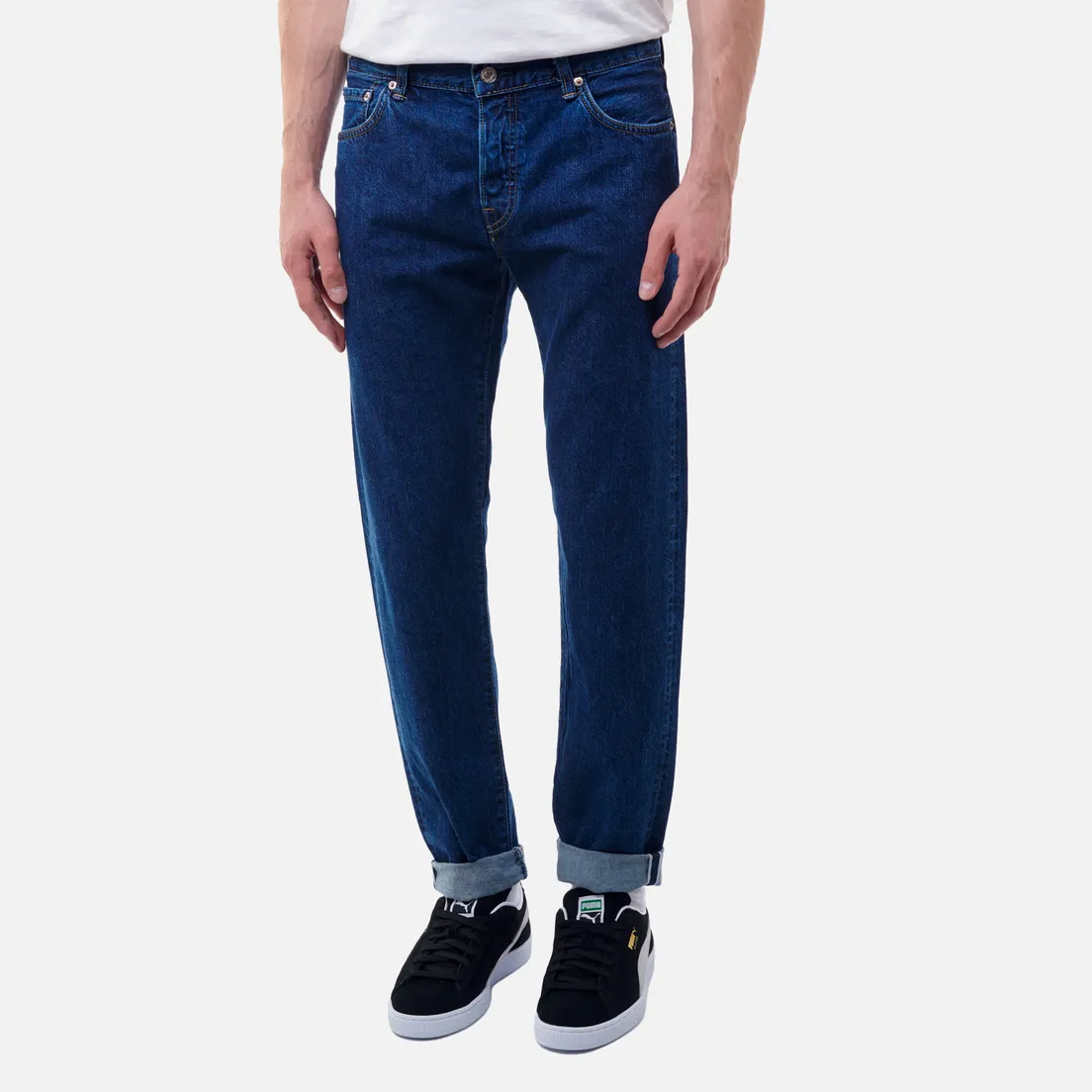 Edwin Мужские джинсы Regular Tapered Kaihara Indigo Blue x White Selvage 11 Oz