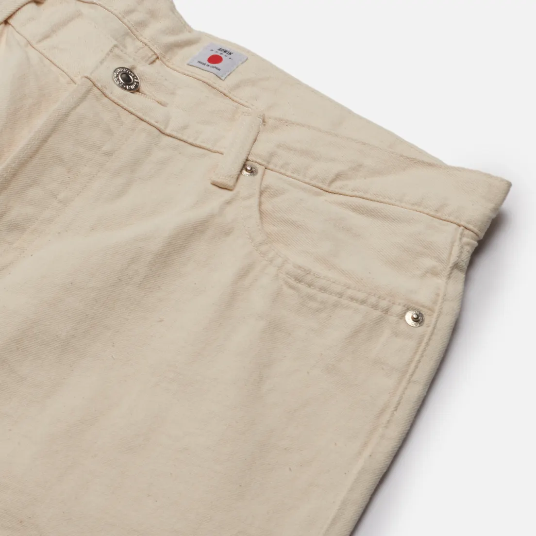 Edwin Мужские джинсы Regular Tapered Nihon Menpu Natural Red Selvage 12.5 Oz
