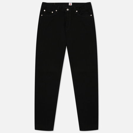 Мужские джинсы Edwin Regular Tapered Kaihara Right Hand Black Denim 13 Oz, цвет чёрный, размер 36/32