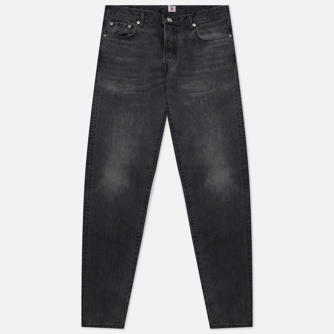Edwin Мужские джинсы Regular Tapered Kaihara Right Hand Black Denim 13 Oz
