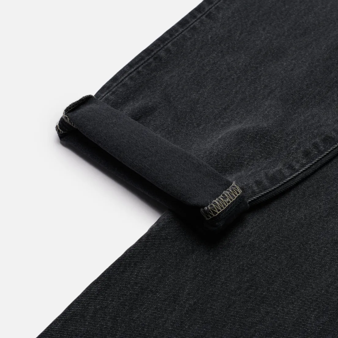 Edwin Мужские джинсы Regular Tapered Kaihara Right Hand Black Denim 13 Oz