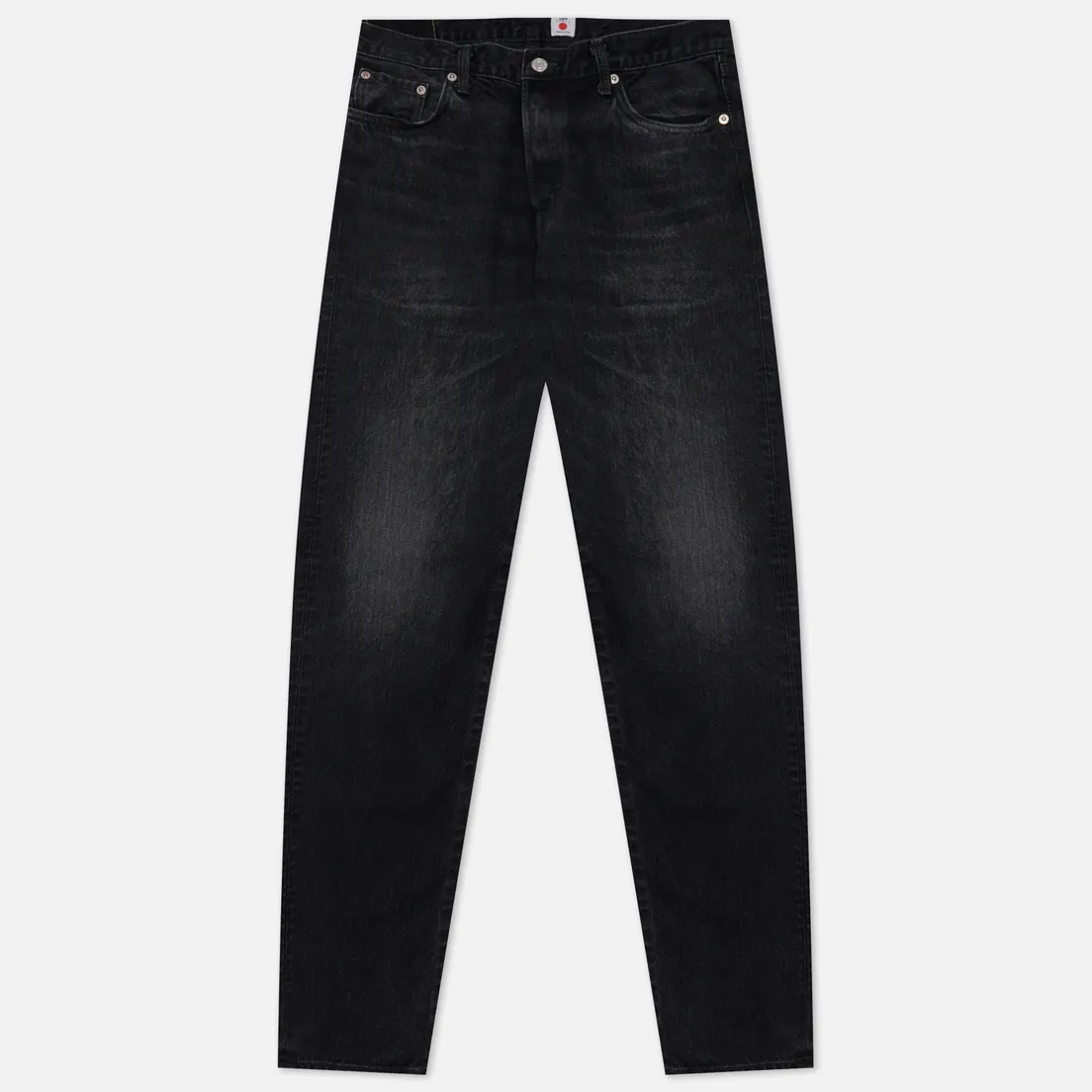 Edwin Мужские джинсы Regular Tapered Kaihara Right Hand Black Denim 13 Oz