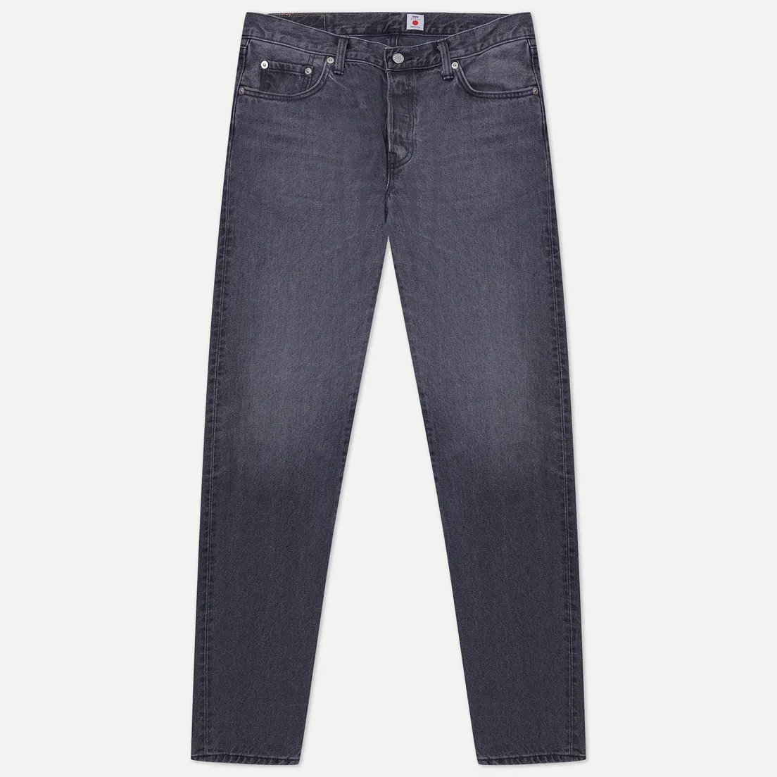 Edwin Мужские джинсы Regular Tapered Kaihara Right Hand Black Denim 13 Oz