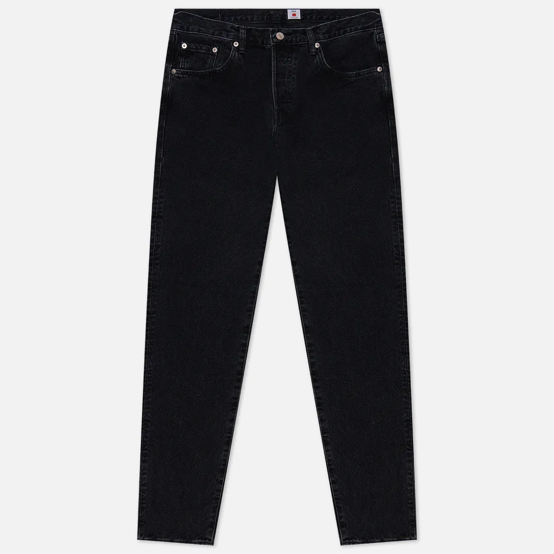 Edwin Мужские джинсы Regular Tapered Kaihara Right Hand Black Denim 13 Oz