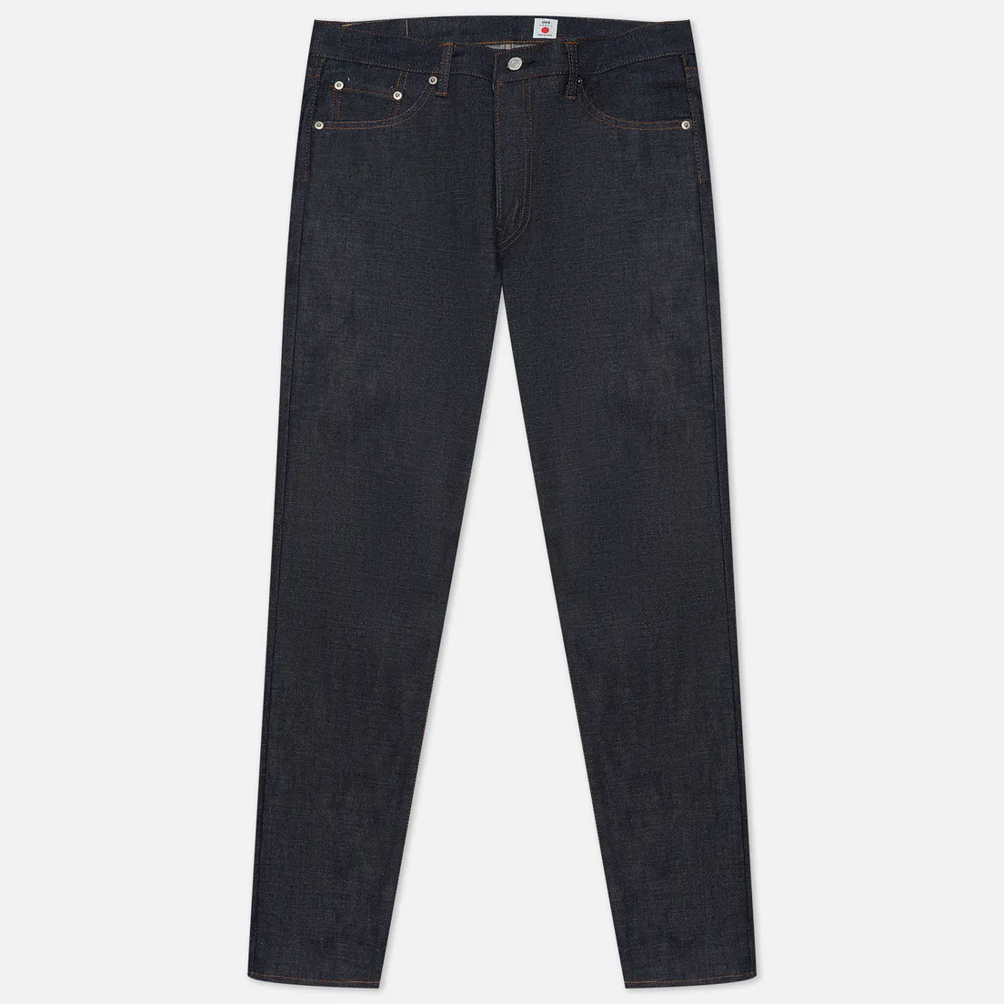 Edwin Мужские джинсы Slim Tapered Kaihara Dark Pure Indigo Rainbow Selvage 13.5 Oz