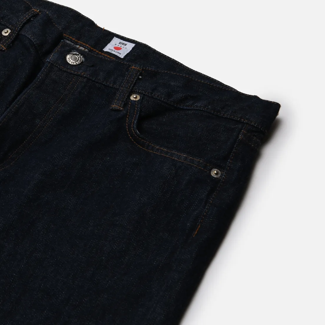 Edwin Мужские джинсы Slim Tapered Kurabo Recycle Denim Red Selvage 14 Oz