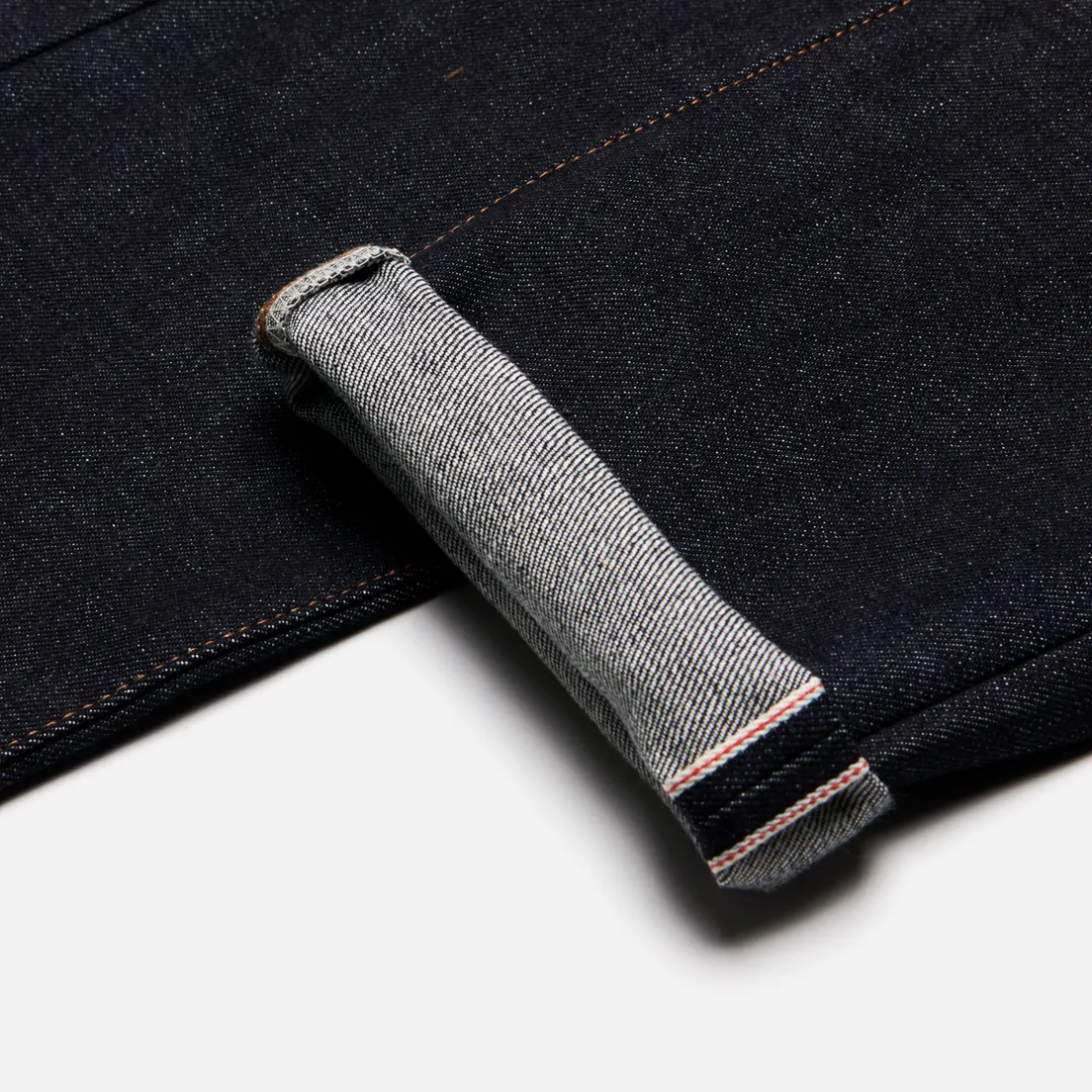 Edwin Мужские джинсы Slim Tapered Kurabo Recycle Denim Red Selvage 14 Oz