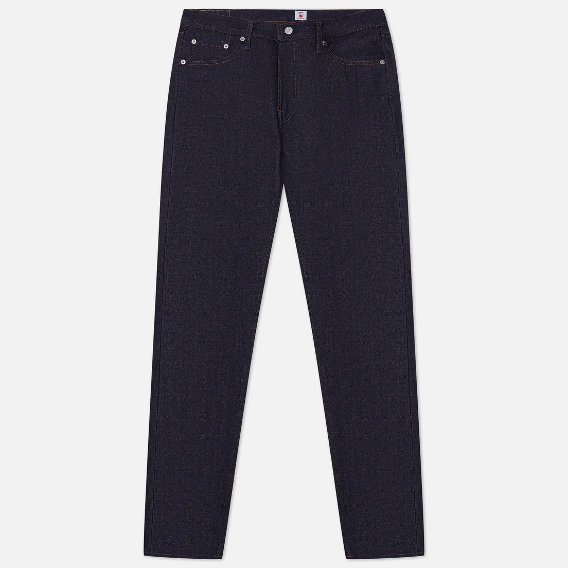 Edwin Мужские джинсы Slim Tapered Kurabo Recycle Denim Red Selvage 14 Oz