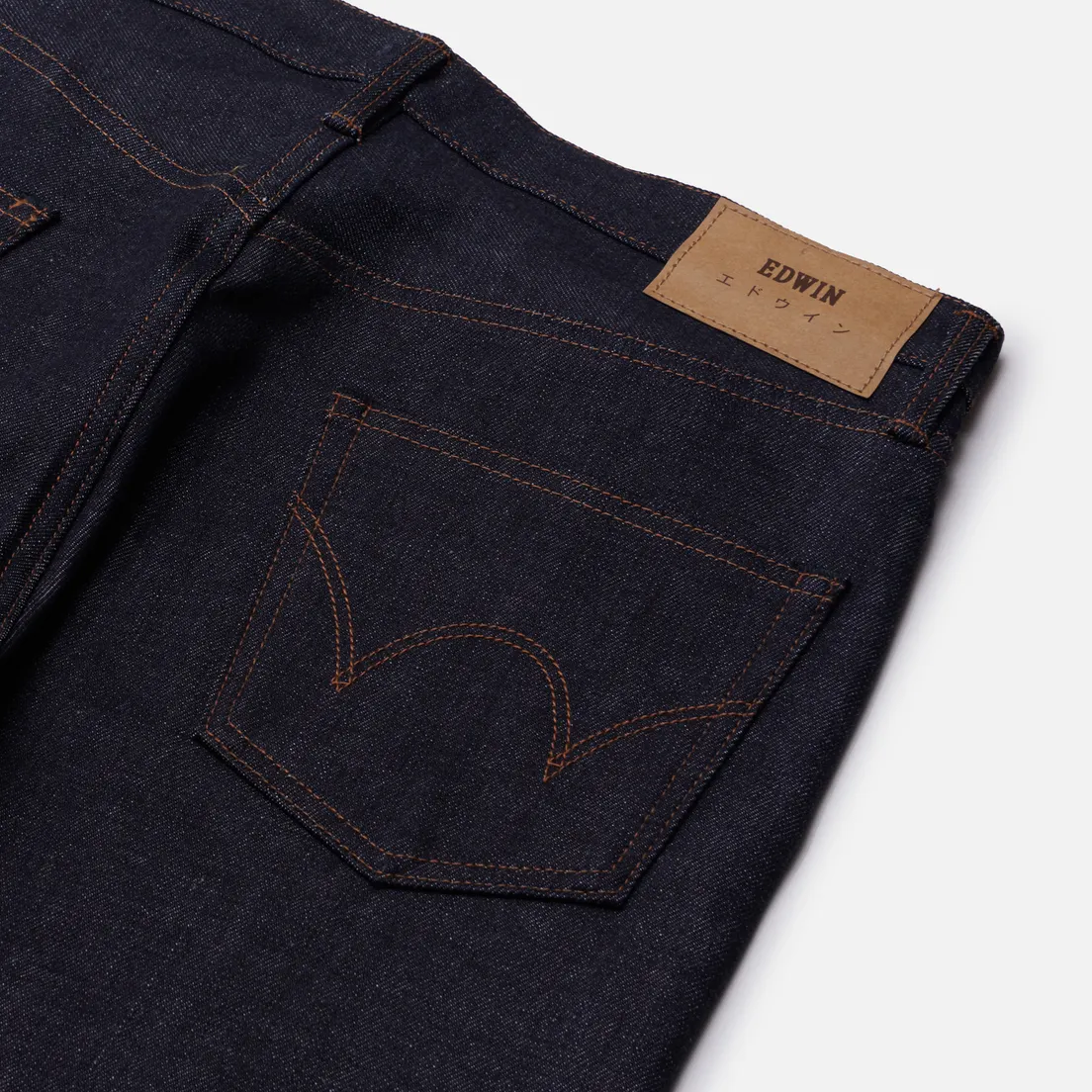 Edwin Мужские джинсы Slim Tapered Kurabo Recycle Denim Red Selvage 14 Oz