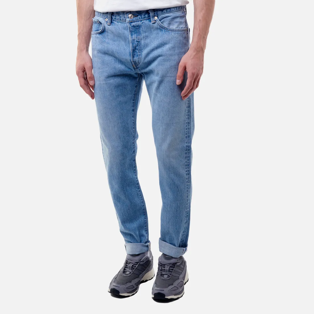 Edwin Мужские джинсы Slim Tapered Kurabo Recycle Denim Red Selvage 14 Oz